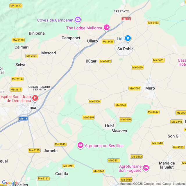 Approximate location