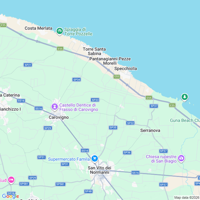 Approximate location