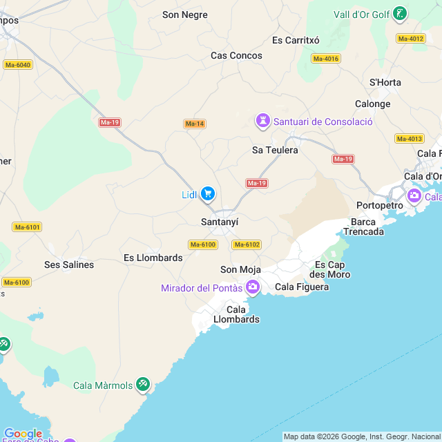 Approximate location