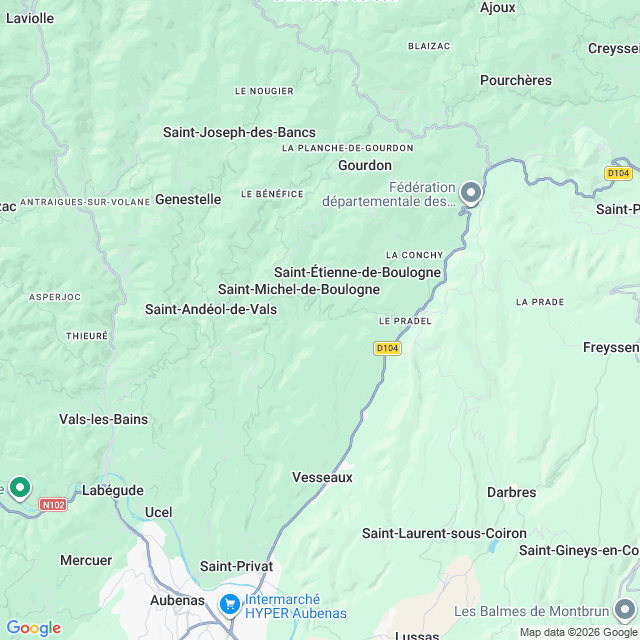 Approximate location