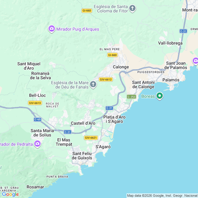 Approximate location