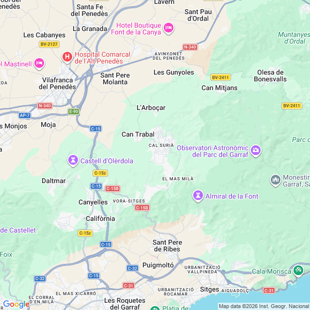 Approximate location