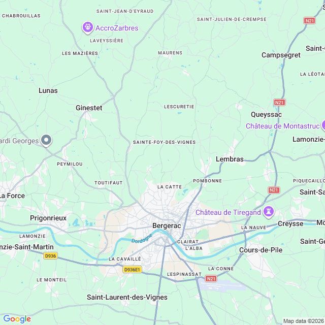 Approximate location