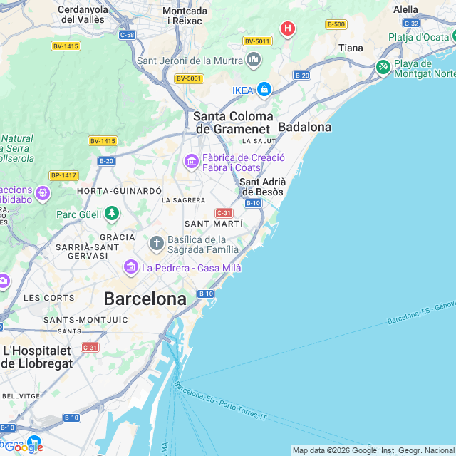 Approximate location