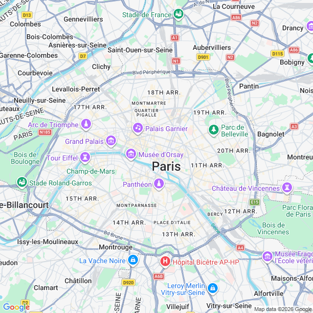Approximate location