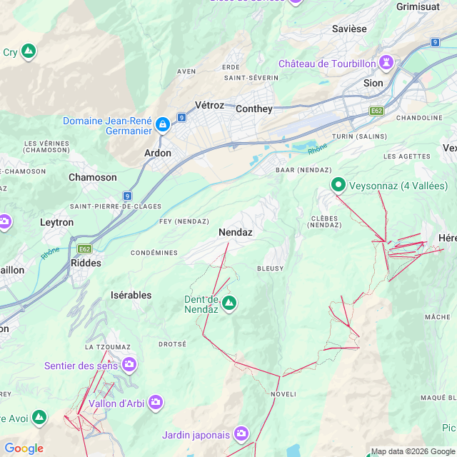 Approximate location