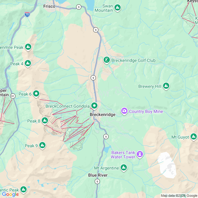 Approximate location