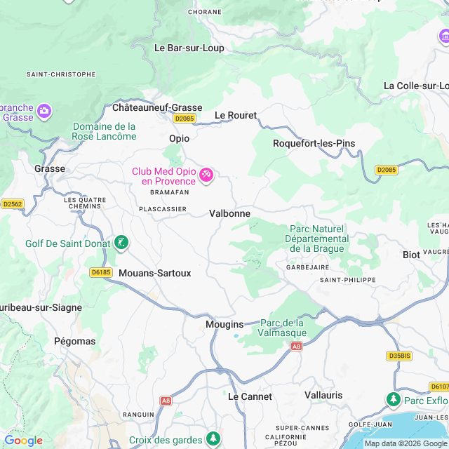 Approximate location