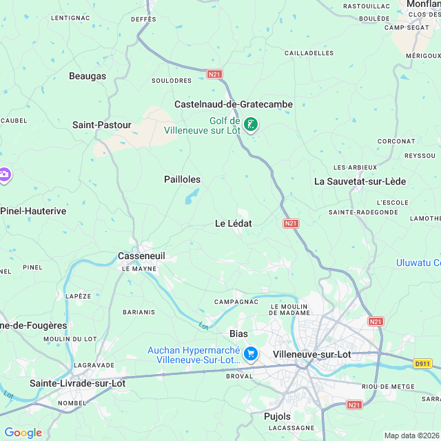 Approximate location