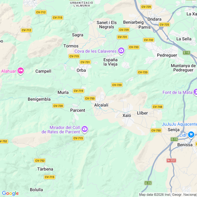 Approximate location