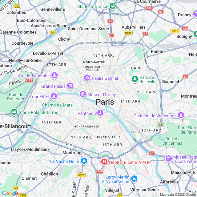 Approximate location
