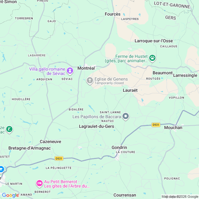 Approximate location