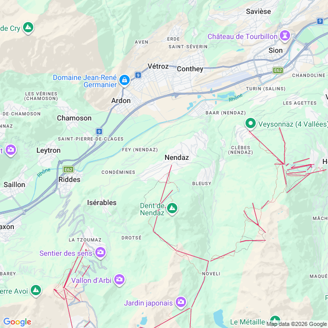 Approximate location