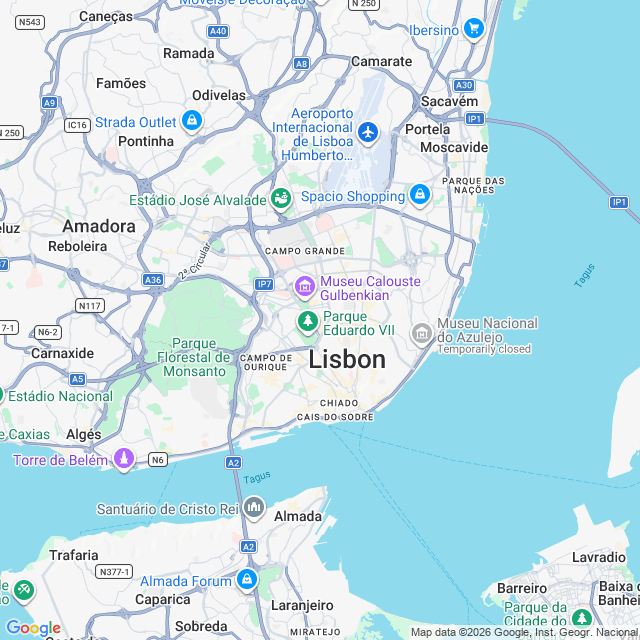 Approximate location