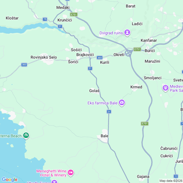 Approximate location