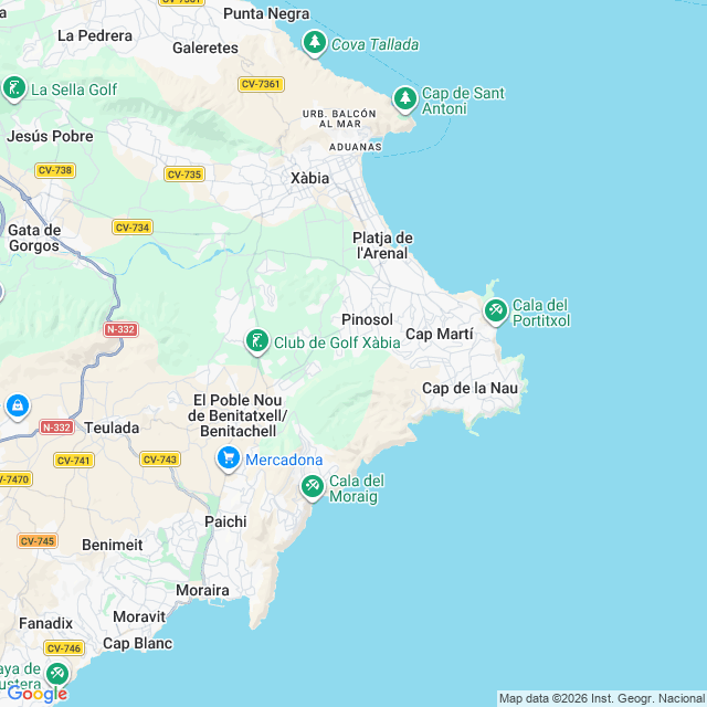 Approximate location