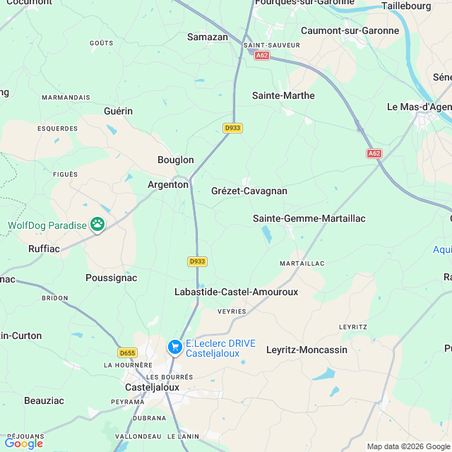 Approximate location