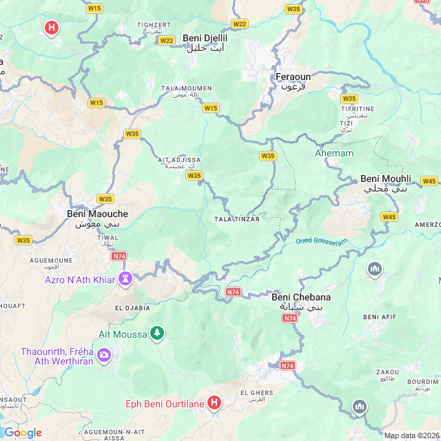 Approximate location