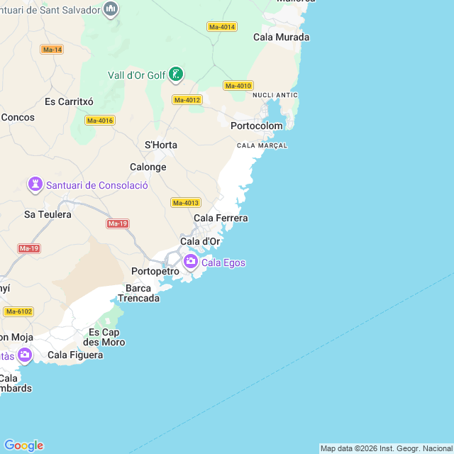 Approximate location