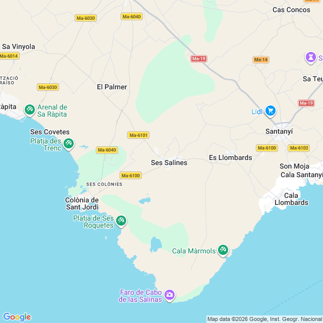 Approximate location