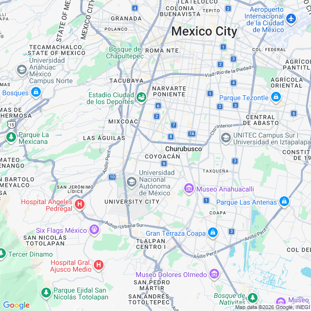 Approximate location