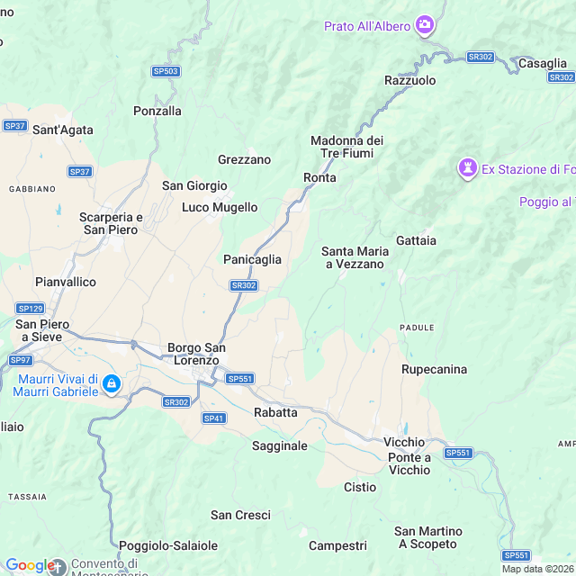 Approximate location