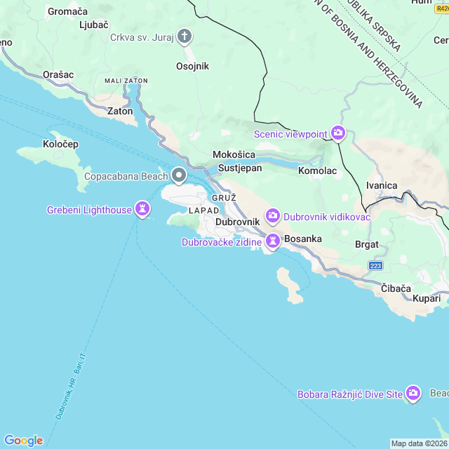 Approximate location