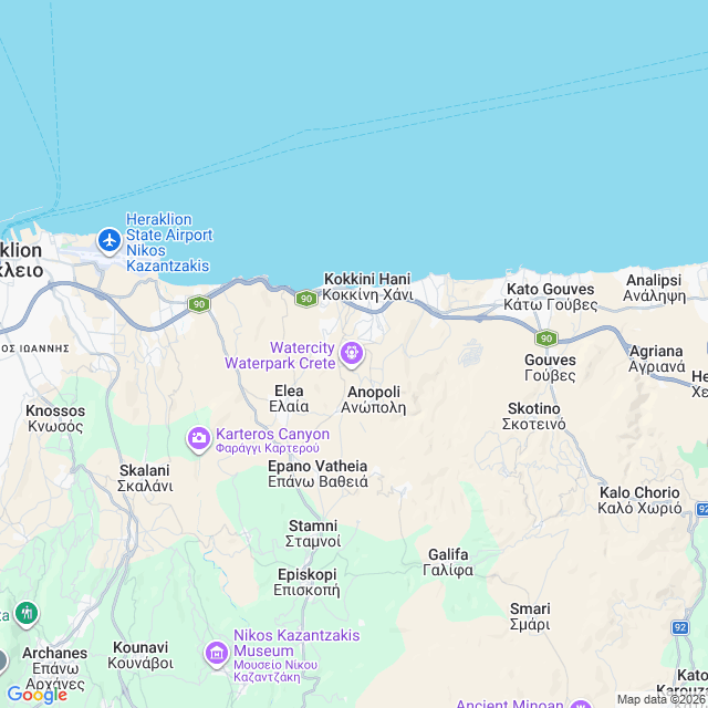 Approximate location