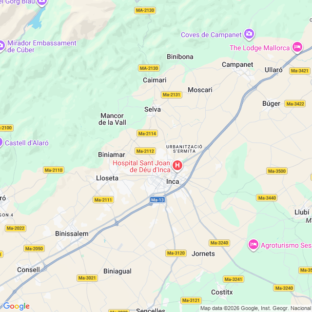 Approximate location