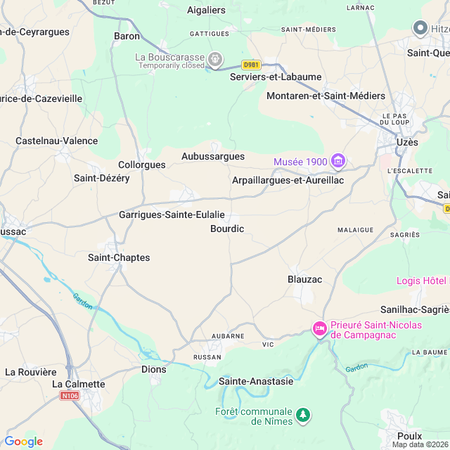 Approximate location