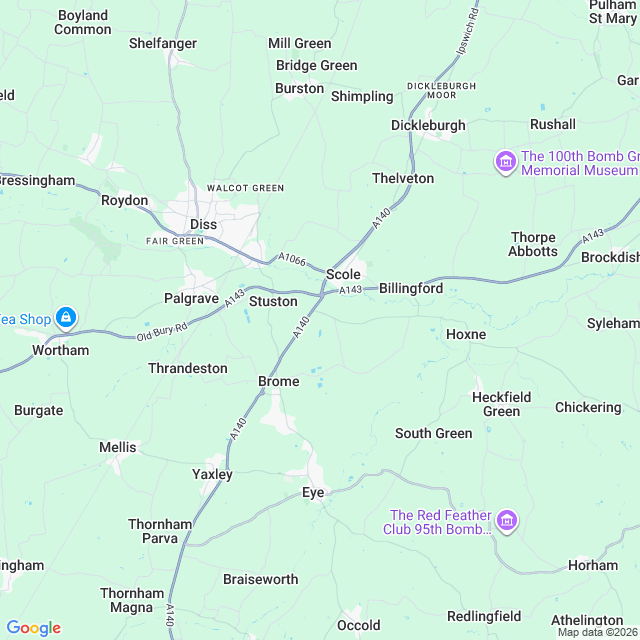 Approximate location