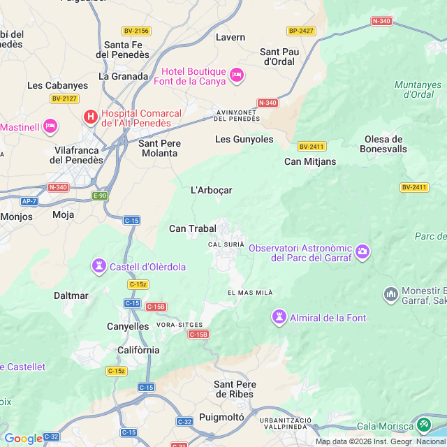 Approximate location