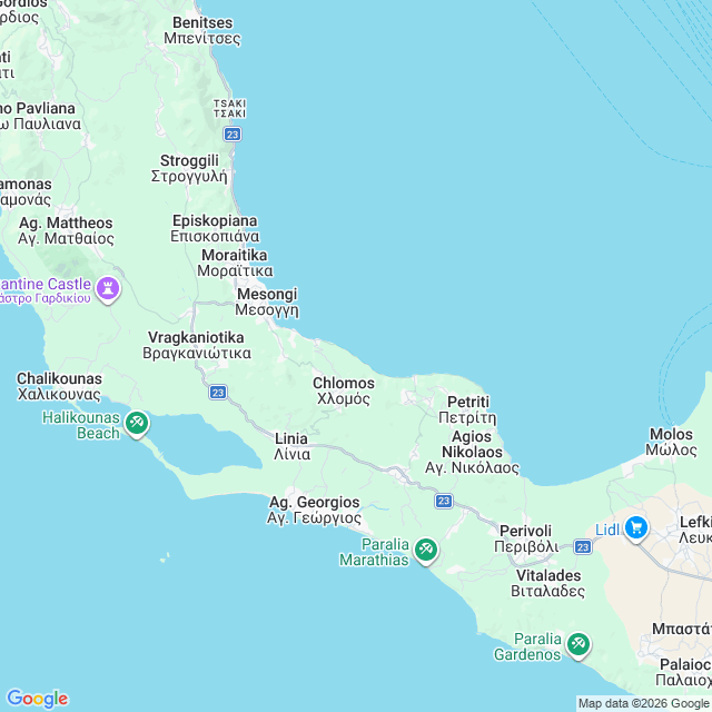Approximate location