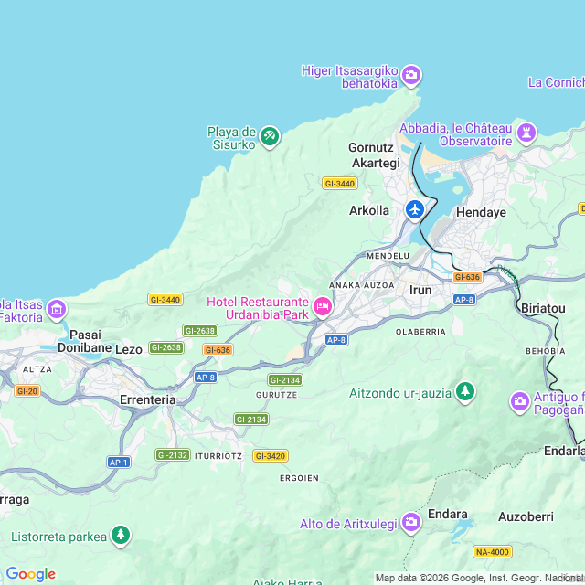 Approximate location