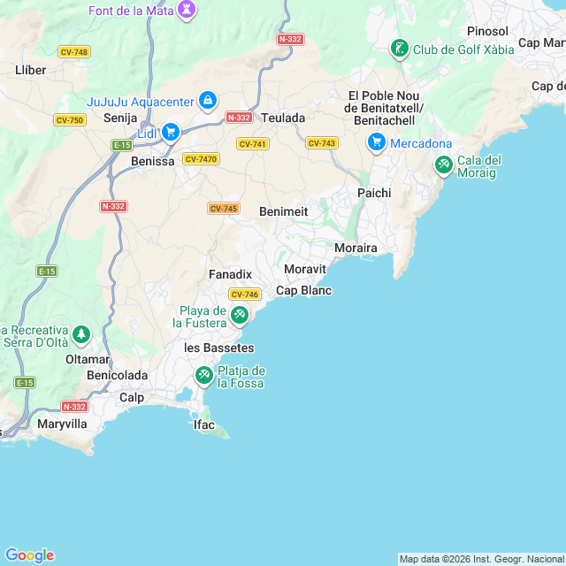 Approximate location