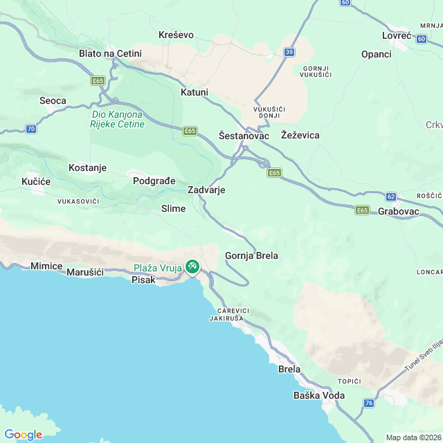 Approximate location