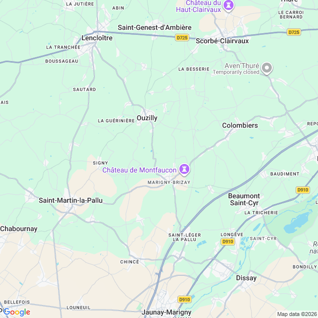 Approximate location
