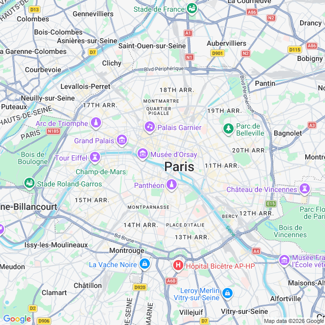 Approximate location