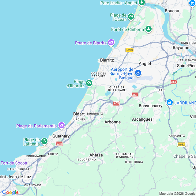 Approximate location