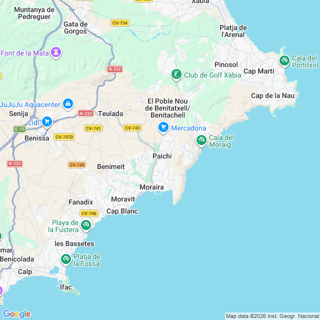 Approximate location