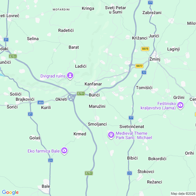 Approximate location
