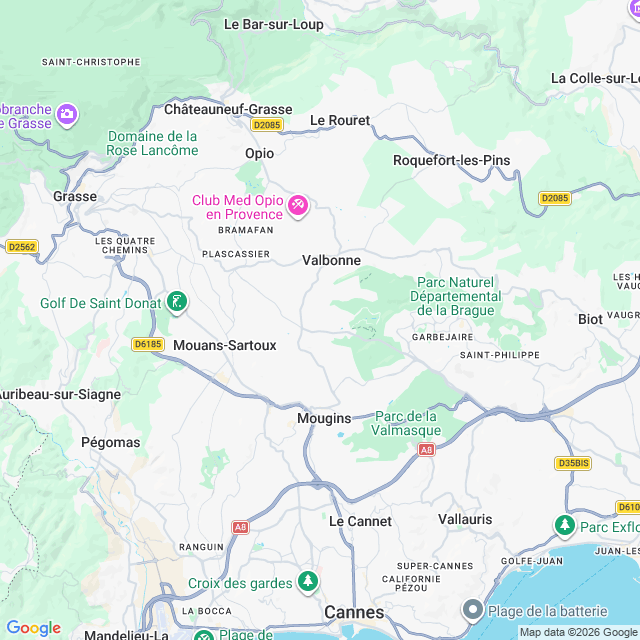 Approximate location