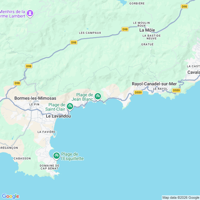 Approximate location