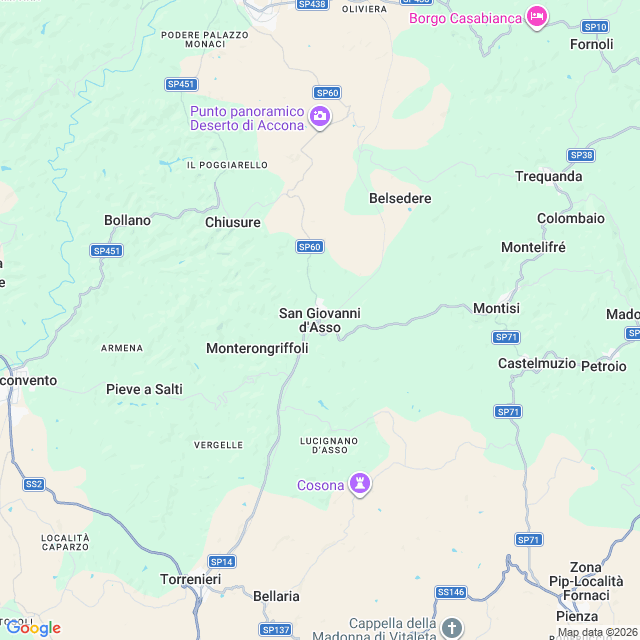 Approximate location