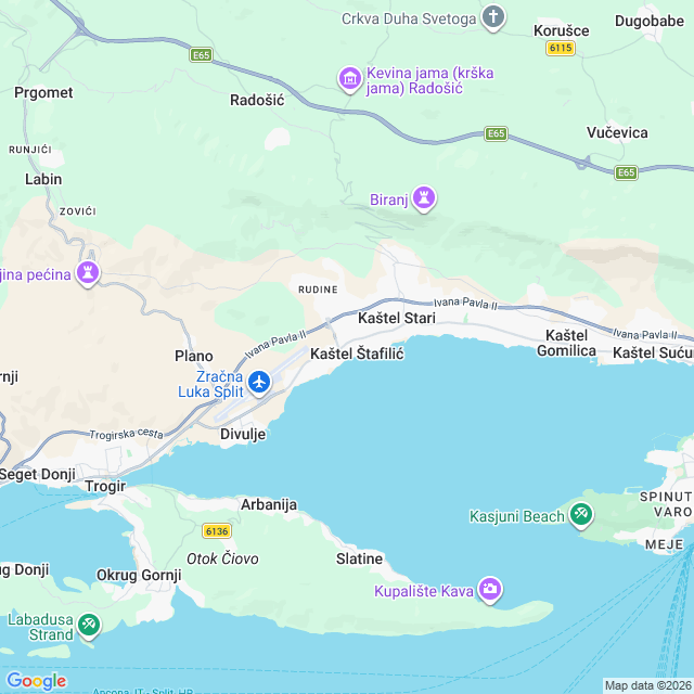 Approximate location