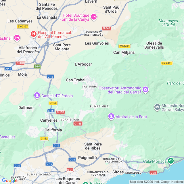 Approximate location