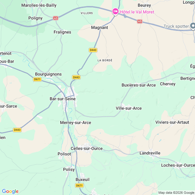 Approximate location