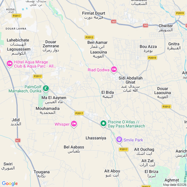 Approximate location