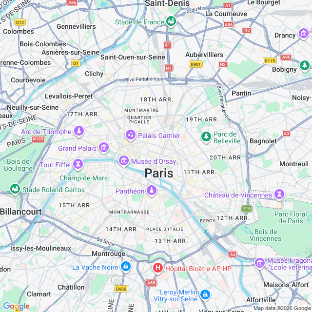 Approximate location