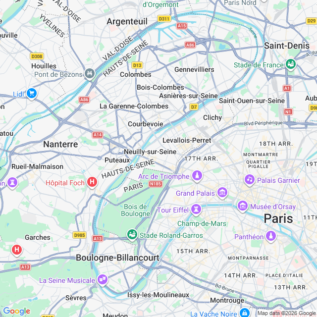 Approximate location